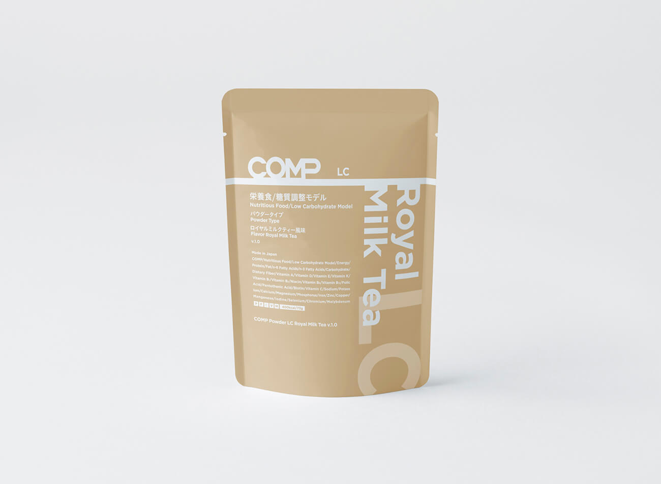 【定期購入】COMP Powder LC Royal Milk Tea v.1.0 400kcal 12袋×8箱