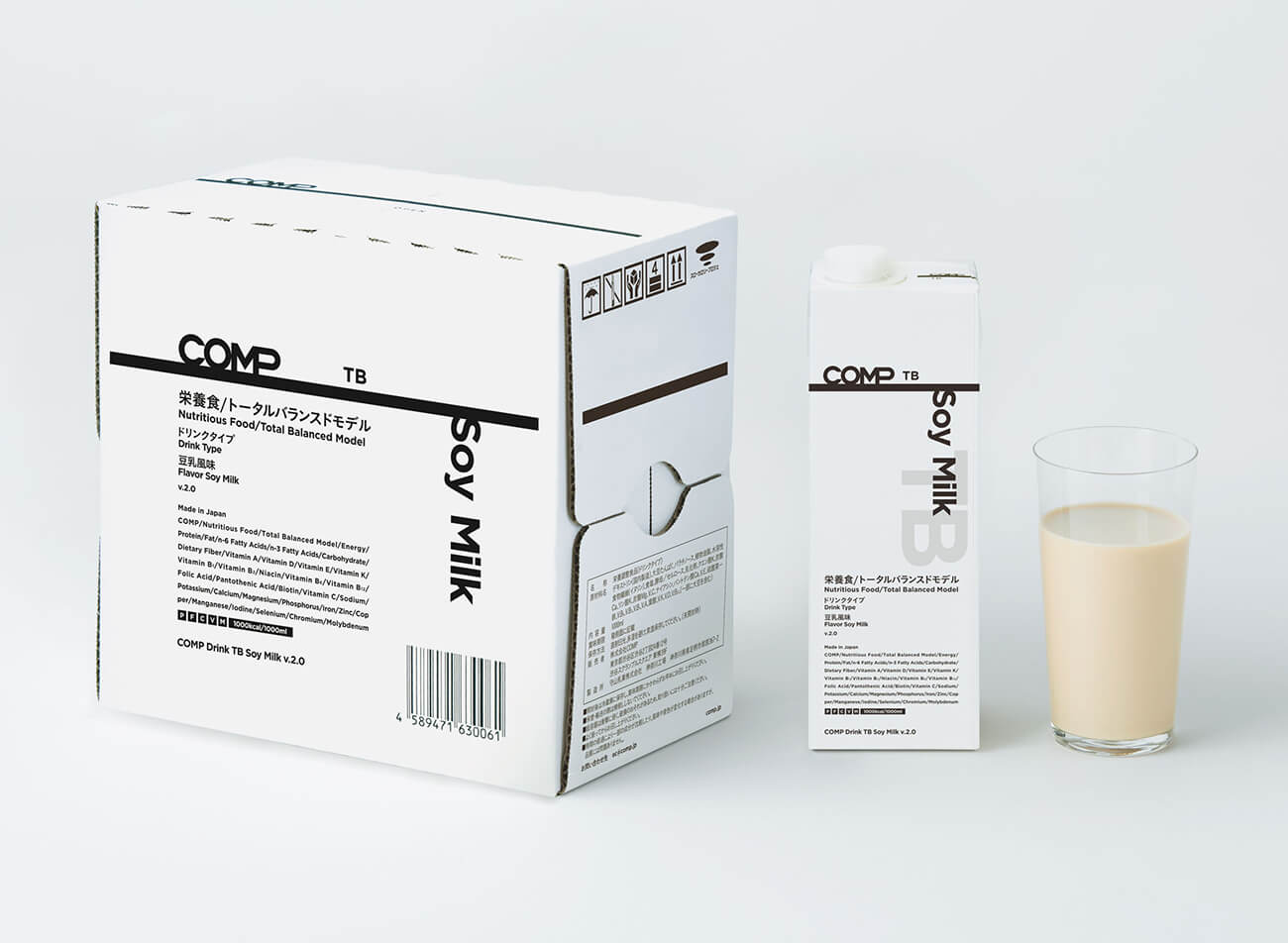 【定期購入】COMP Drink TB Soy Milk v.2.0 1,000kcal 6本×4箱