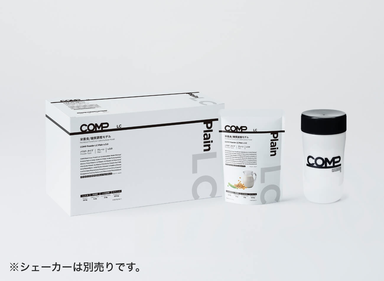 COMP Powder LC Plain v.3.0 400kcal 12袋×2箱