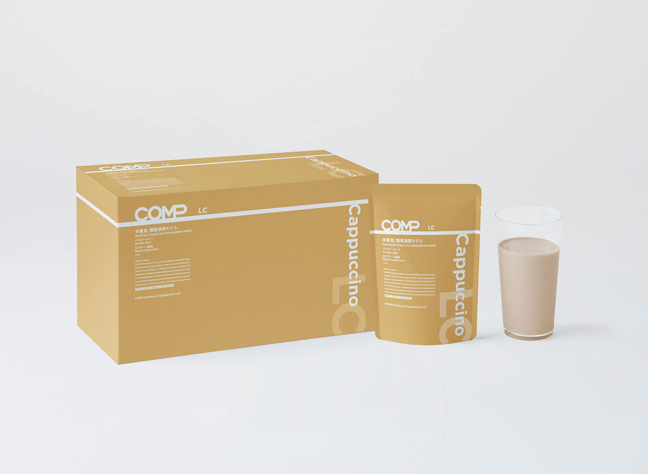 COMP Powder LC Cappuccino v.1.0 400kcal 12袋×4箱