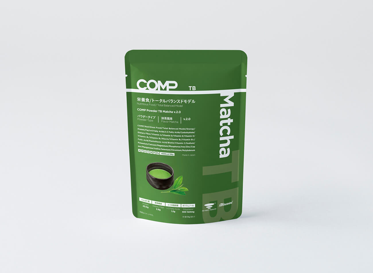 COMP Trial Pack Powder TB Matcha v.2.0 （TB Matcha v.2.0 3袋）