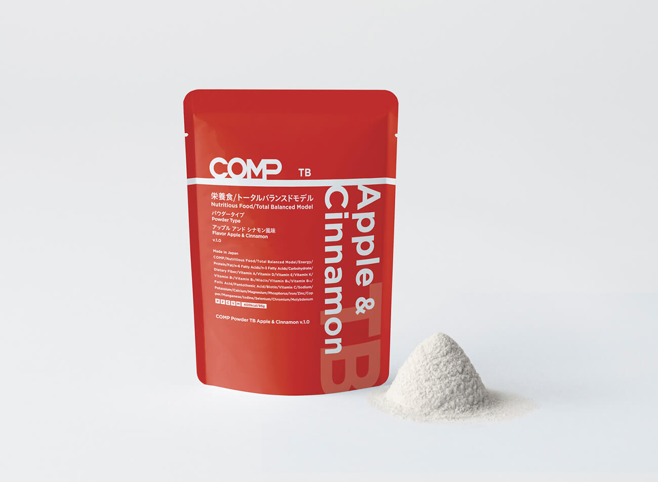 COMP Trial Pack Powder TB Apple＆cinnamon v.1.0 （TB Apple＆cinnamon v.1.0 3袋）