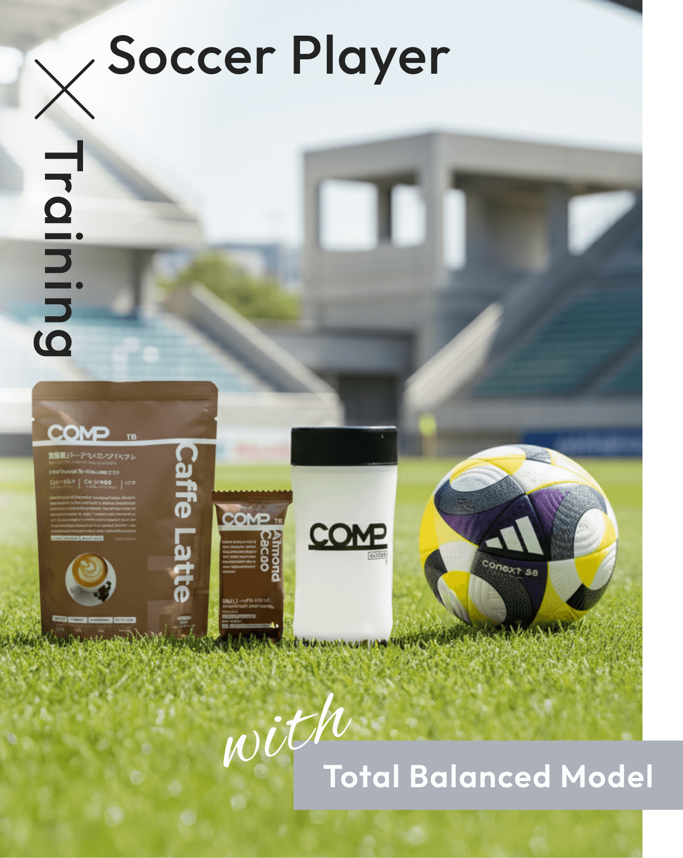 Soccer Player with Training