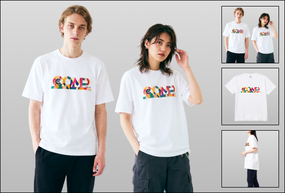 Tシャツの男女着用イメージ
