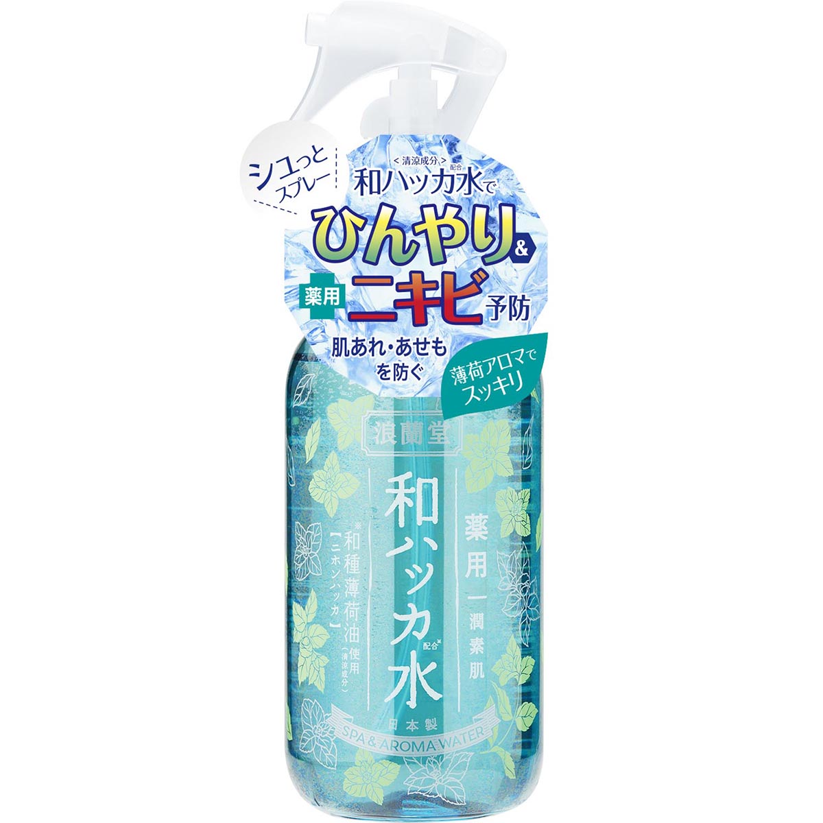 潤素肌 薬用和ハッカ水ミスト 250mL [医薬部外品]