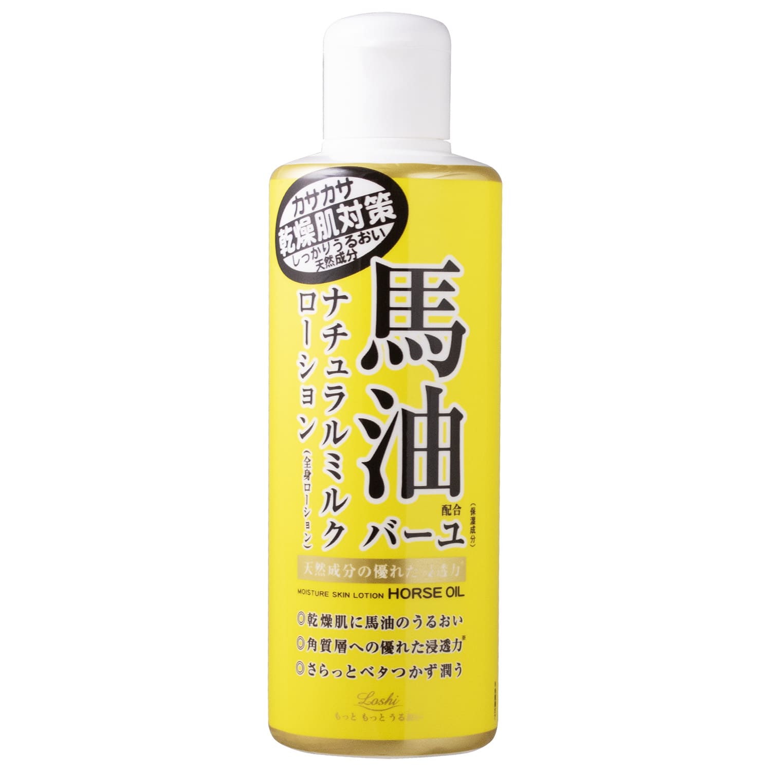 ロッシモイストエイド 馬油ナチュラルミルクローションS 200mL