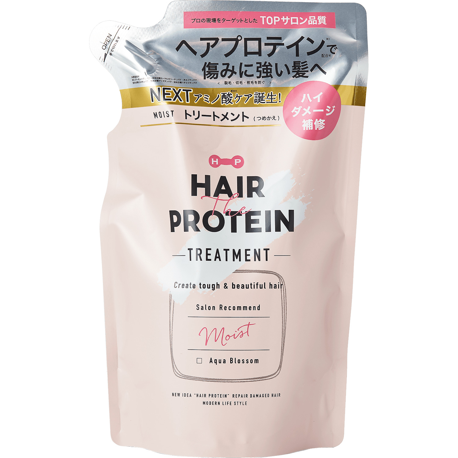 ヘアザプロテイン モイスト トリートメント レフィル 400mL