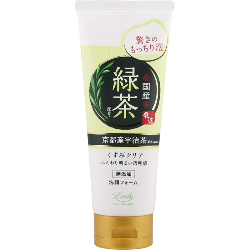 ロッシモイストエイド　国産ホイップ洗顔R（緑茶）120g