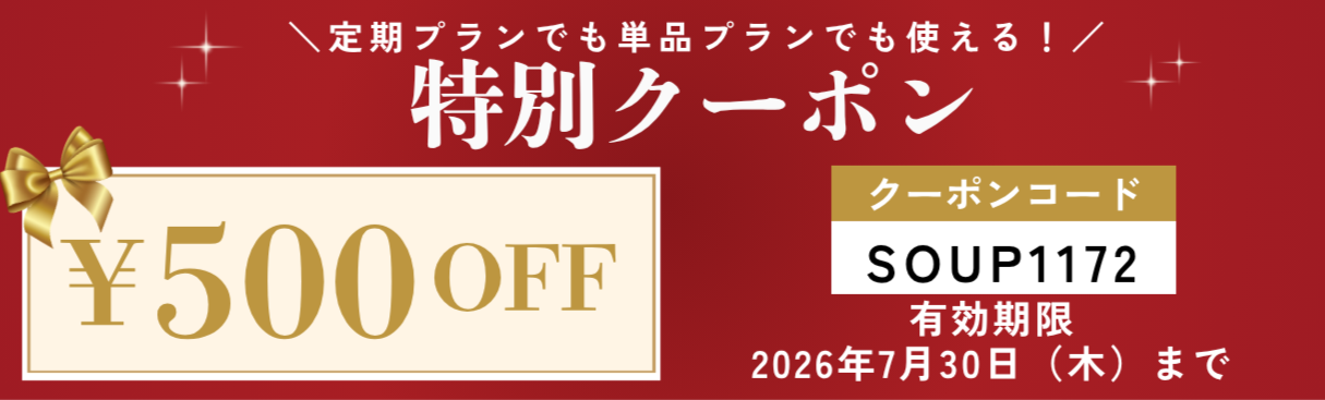 500円OFF 特別クーポン
