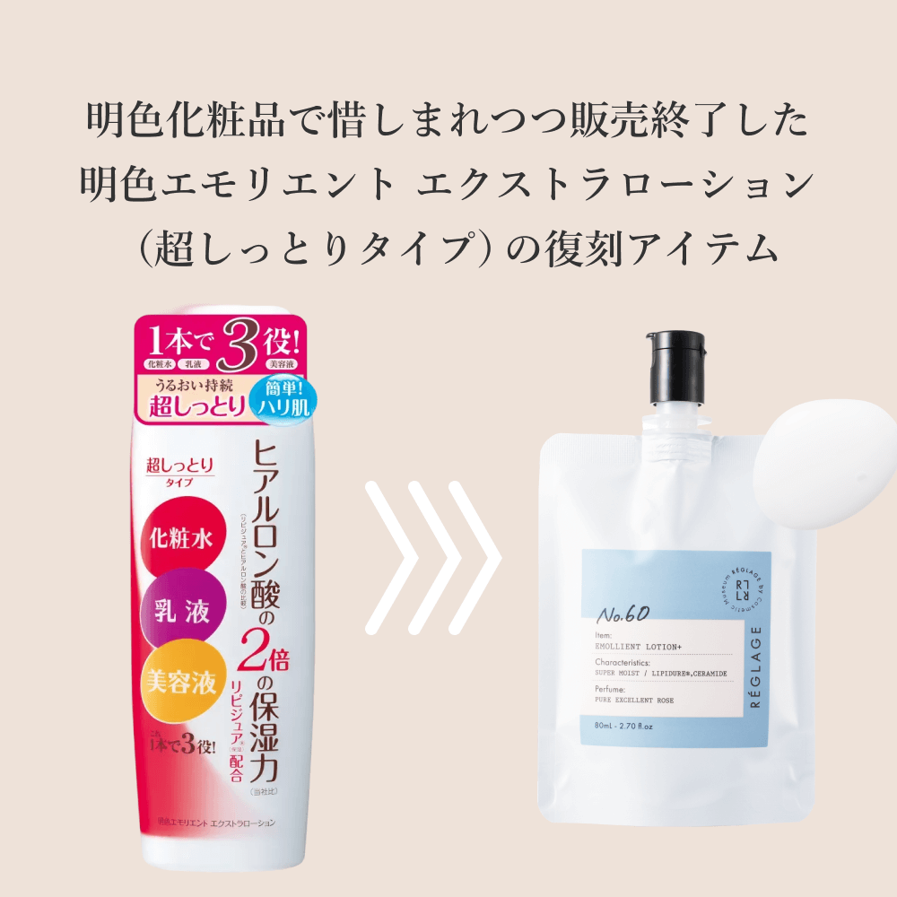 No60.明色エモリエント エクストラローション（超しっとりタイプ）
