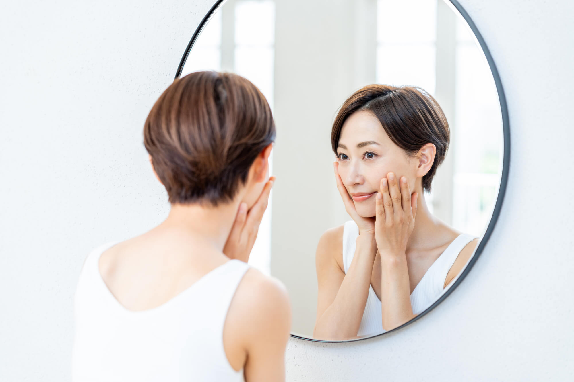原因タイプ別!自宅でできるほうれい線ケアイメージ