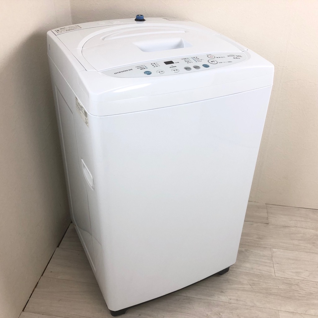 4.6kg 全自動洗濯機 送風乾燥 ダイウー 2014年製 単身用 一人暮らし用 