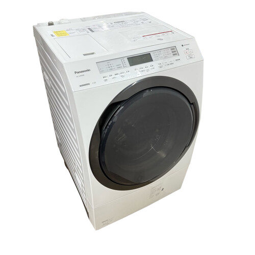 パナソニック 11.0 6.0kg ドラム式洗濯乾燥機 NA-VX800BR 温水泡洗浄 2021年製 クリスタルホワイト 右開き