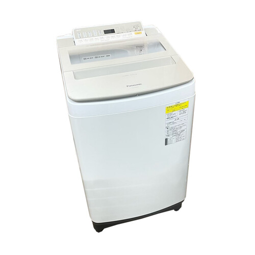 洗濯8.0kg 乾燥4.5kg 全自動洗濯乾燥機 シャンパン パナソニック エコナビ NA-FW80S6-N 2018年製 まとめ洗い 世帯用 ファミリー