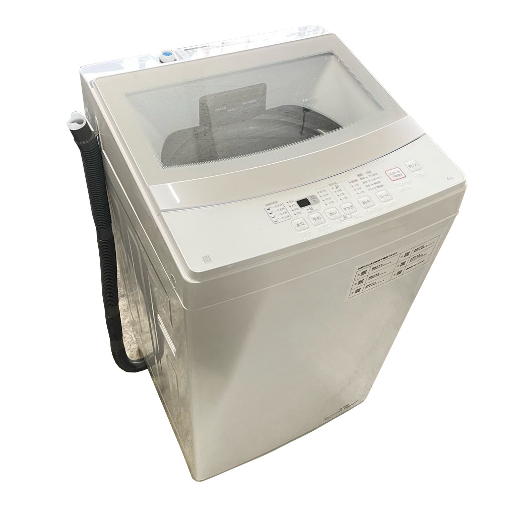 全自動洗濯機 風乾燥機能 ニトリ 6.0kg NTR60 2023年製 一人暮らし 新生活 単身用