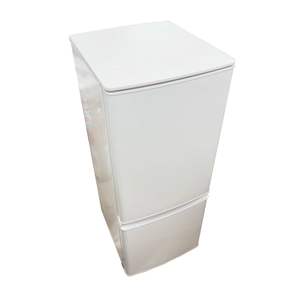 146L 2ドア冷蔵庫 三菱電機 MR-P15G-W 2022年製 自動霜取りファン式