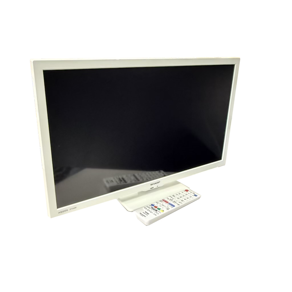 シャープ AQUOS 24V型 液晶テレビ 2T-C24DE-W ホワイト 2024年製