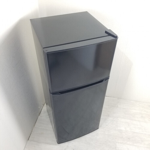 130L 2ドア冷蔵庫 ハイアール ブラック 2018年〜2019年製 小型 一人暮らし 単身用 【型番掲載商品】