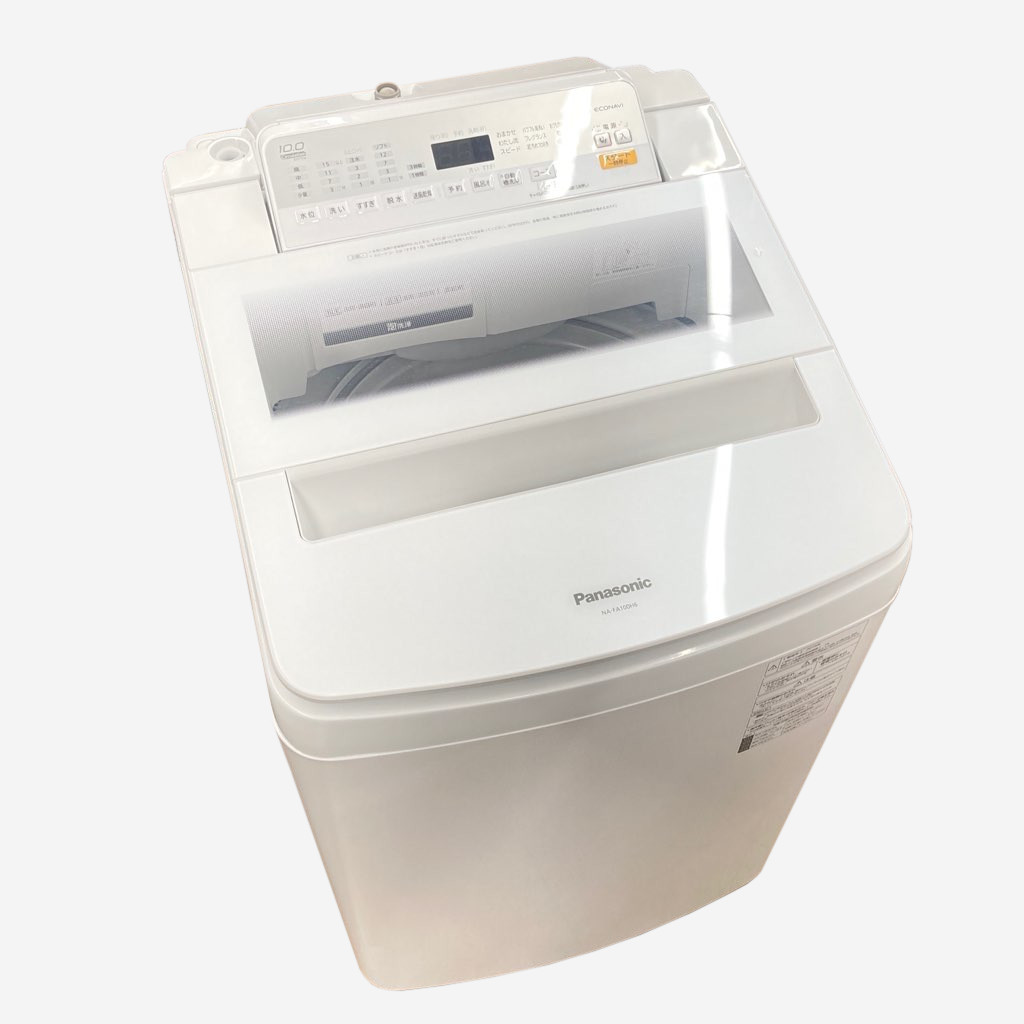 【Panasonic】 10 kg 縦型全自動洗濯機 NA-FA100H6 10kg 全自動洗濯機 パナソニック NA-FA100H6 2019年製造