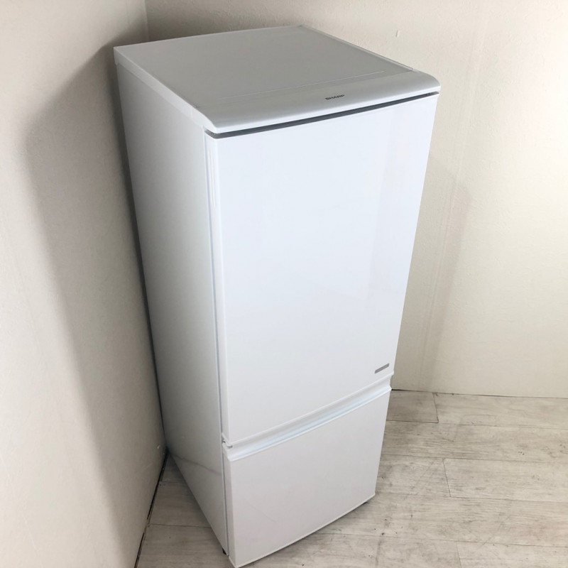 冷蔵庫 シャープ つけかえどっちもドア 167L 2015年 自動霜取りファン