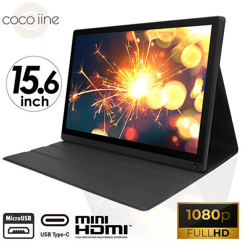 15.6インチ セカンドモニター モバイルモニター モバイルディスプレイ 1920x1080FHD MW-2ND15