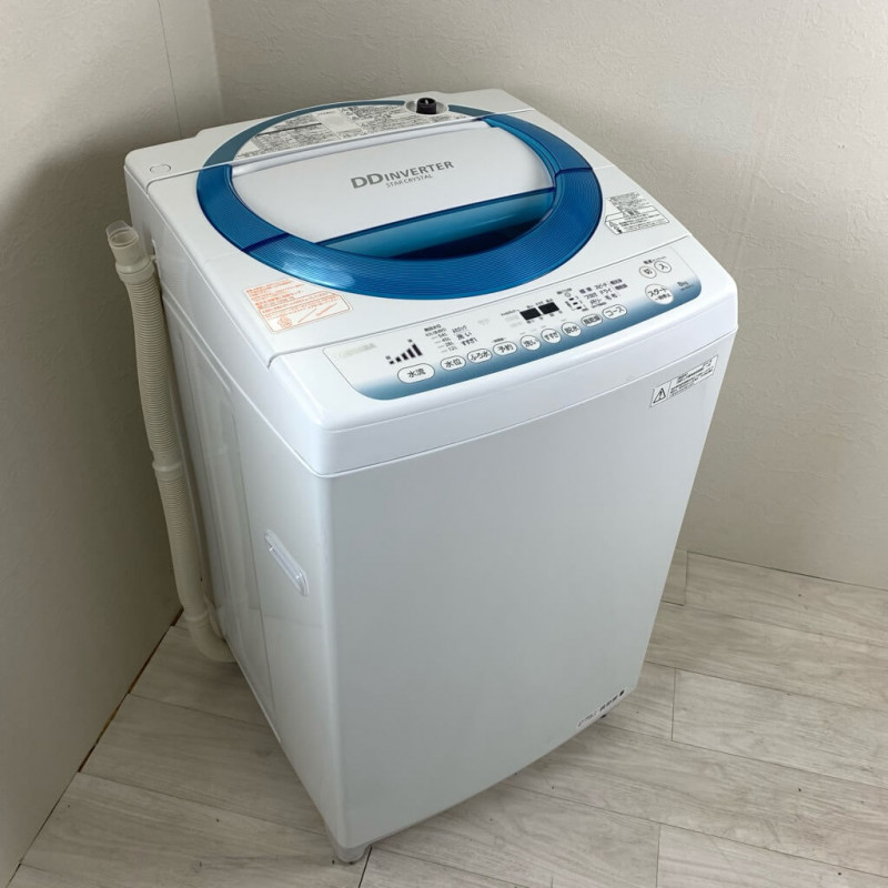 TOSHIBA AW-80DK DDインバーター洗濯機8キロ 2011年製 - 生活家電