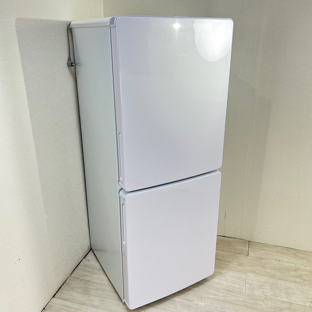 高年式 148L 2ドア冷蔵庫 ハイアール JR-NF148CK 2022年製