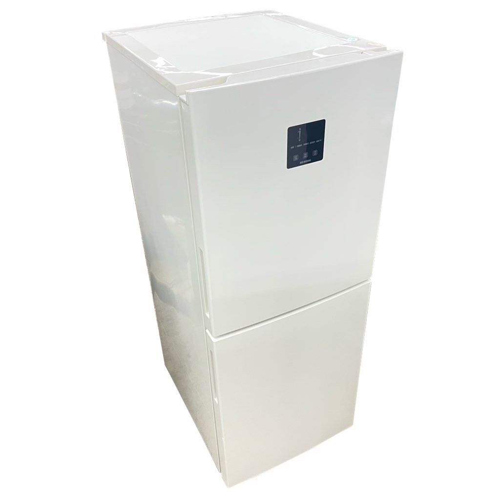 153L 2ドア冷蔵庫 アイリスオーヤマ IRSN-15B-CW 2024年製 ホワイト ボトムフリーザー 新生活 二人暮らし