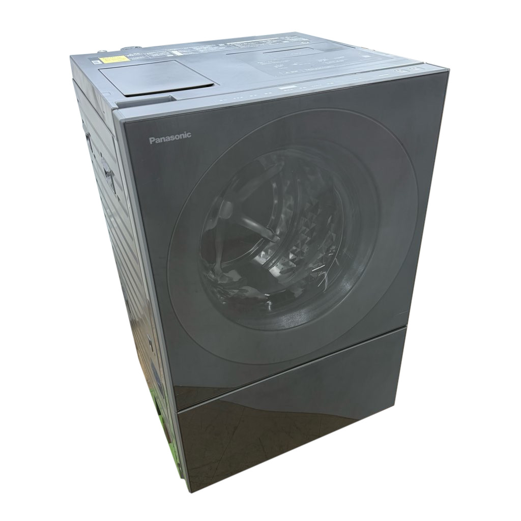 洗濯10.0kg 乾燥5.0Kg ドラム式洗濯乾燥機 Cuble(キューブル) パナソニック NA-VG2600R 2022年製 右開き スモーキーブラック