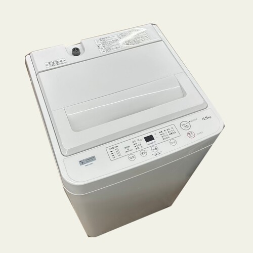 4.5kg 全自動洗濯機 ヤマダ電機 YWM-T45H1 2021年製造 風乾燥 ステンレス槽 一人暮らし 単身用