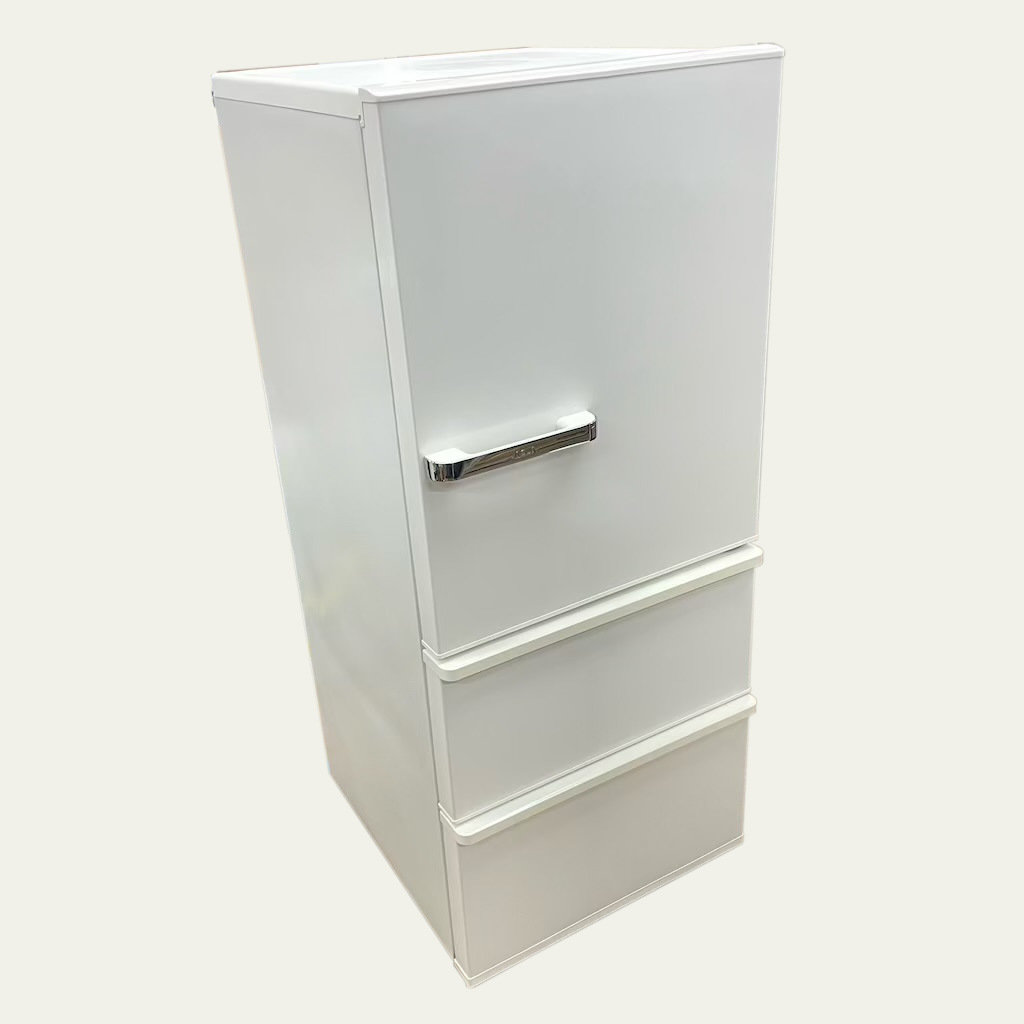 272L 3ドア冷蔵庫 アクア AQR-SV27N-W 2023年製 ホワイト 自動製氷機付き まとめ買い 世帯用