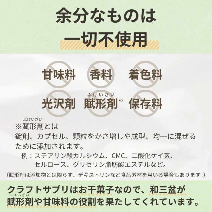 クラフトサプリ天然カルシウム＆マグネシウム 内容量: 28粒
