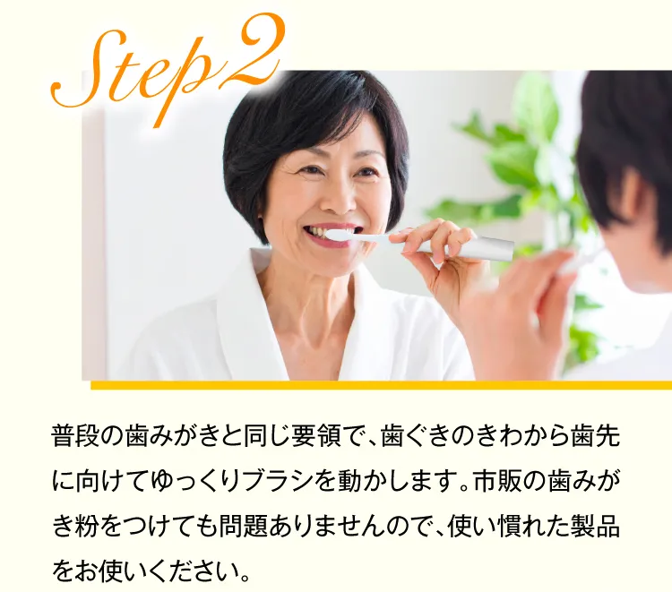 電動歯ブラシ