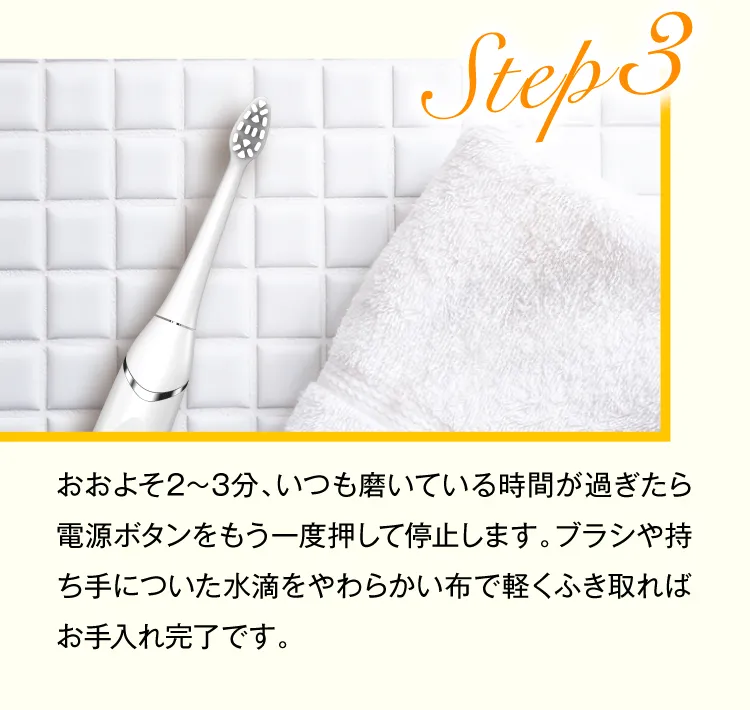 電動歯ブラシ