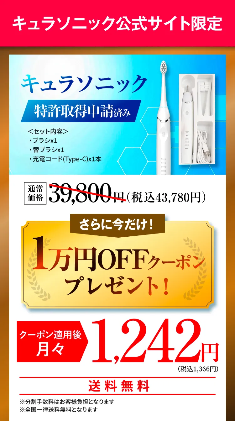 電動歯ブラシ