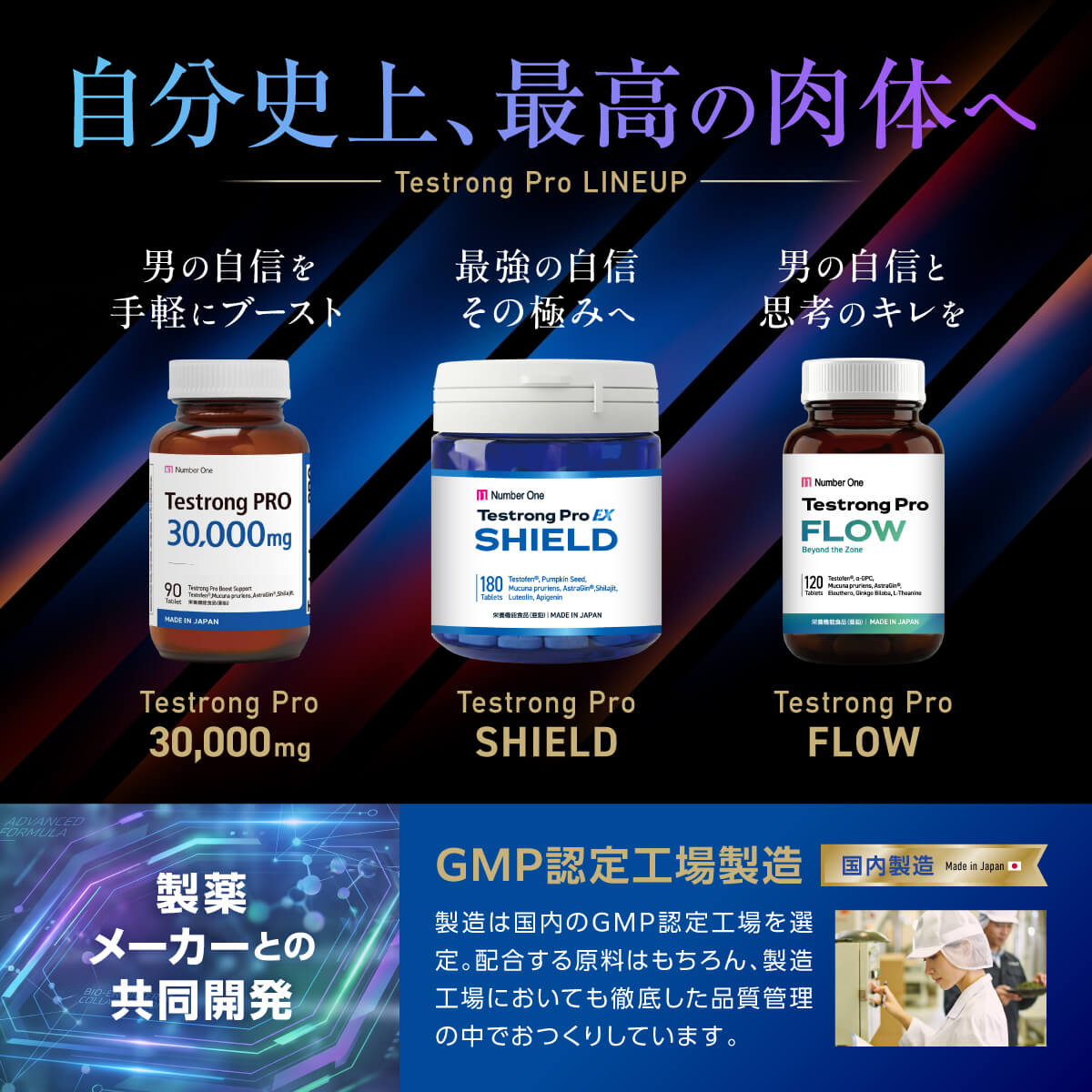 Testrong Pro SHIELD 30日分（テストロングプロ シールド）【今だけお得！】