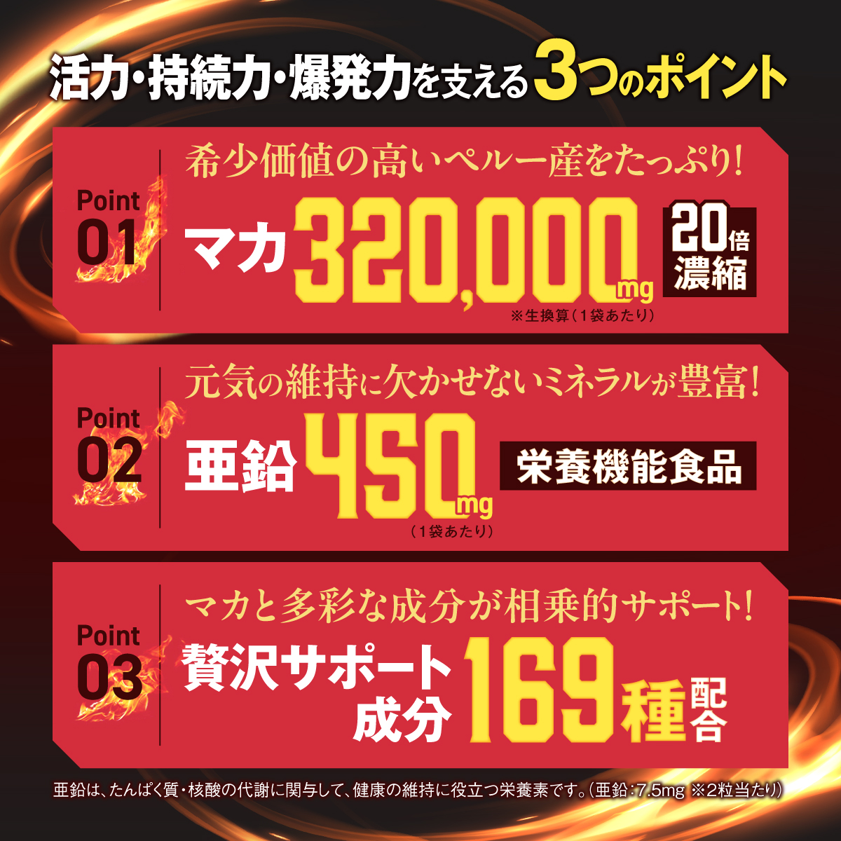 MACA 320,000mg （マカサプリ）30日分