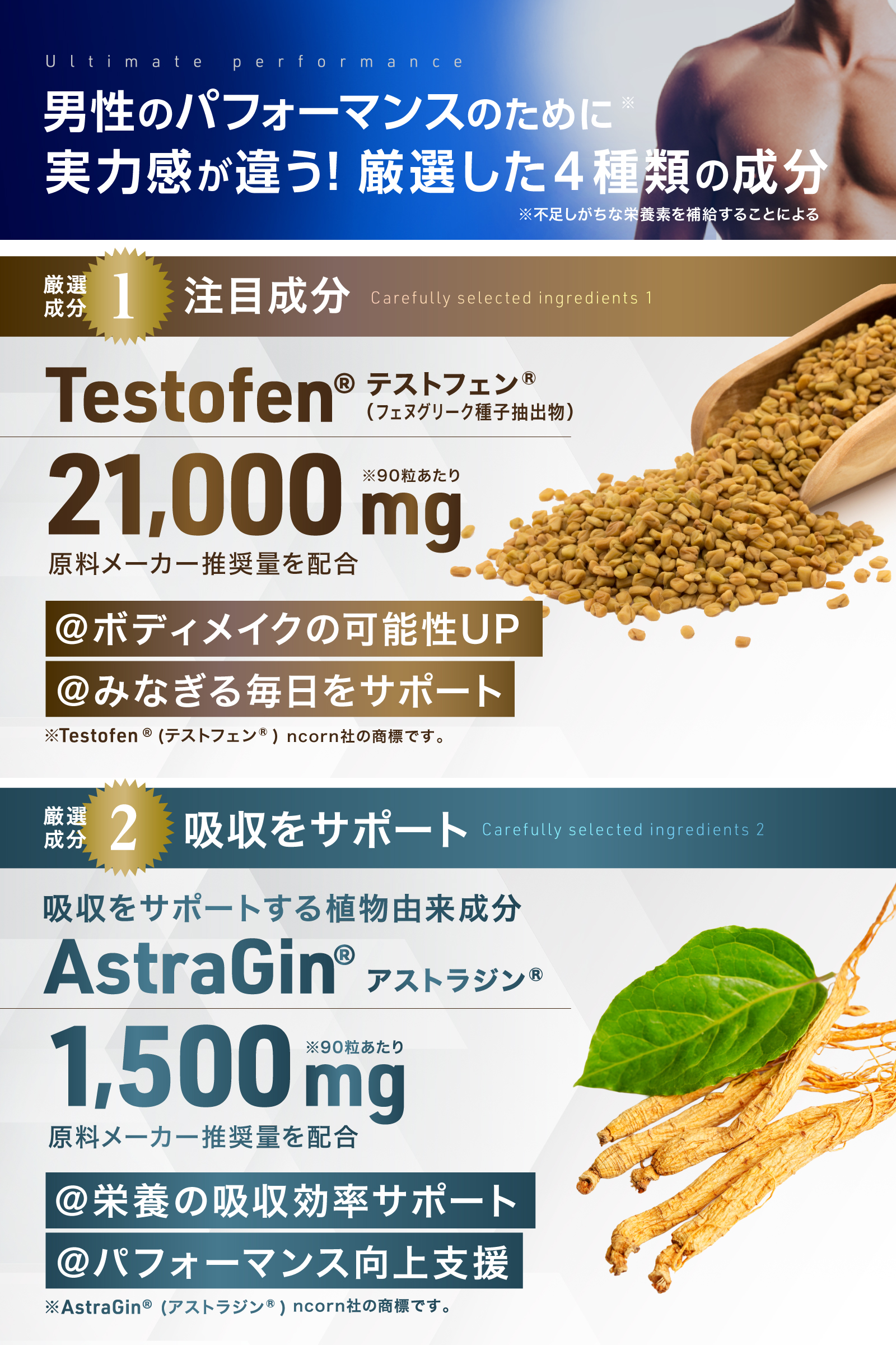 Testrong Pro 30日分（テストロングプロ）【今だけお得！】