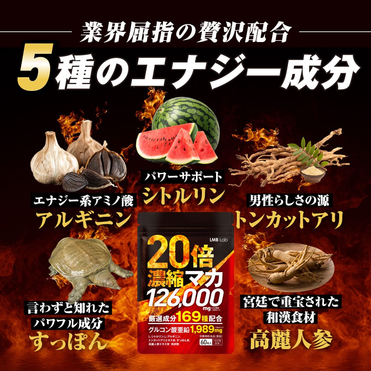 MACA 126,000mg 30日分（マカサプリ）