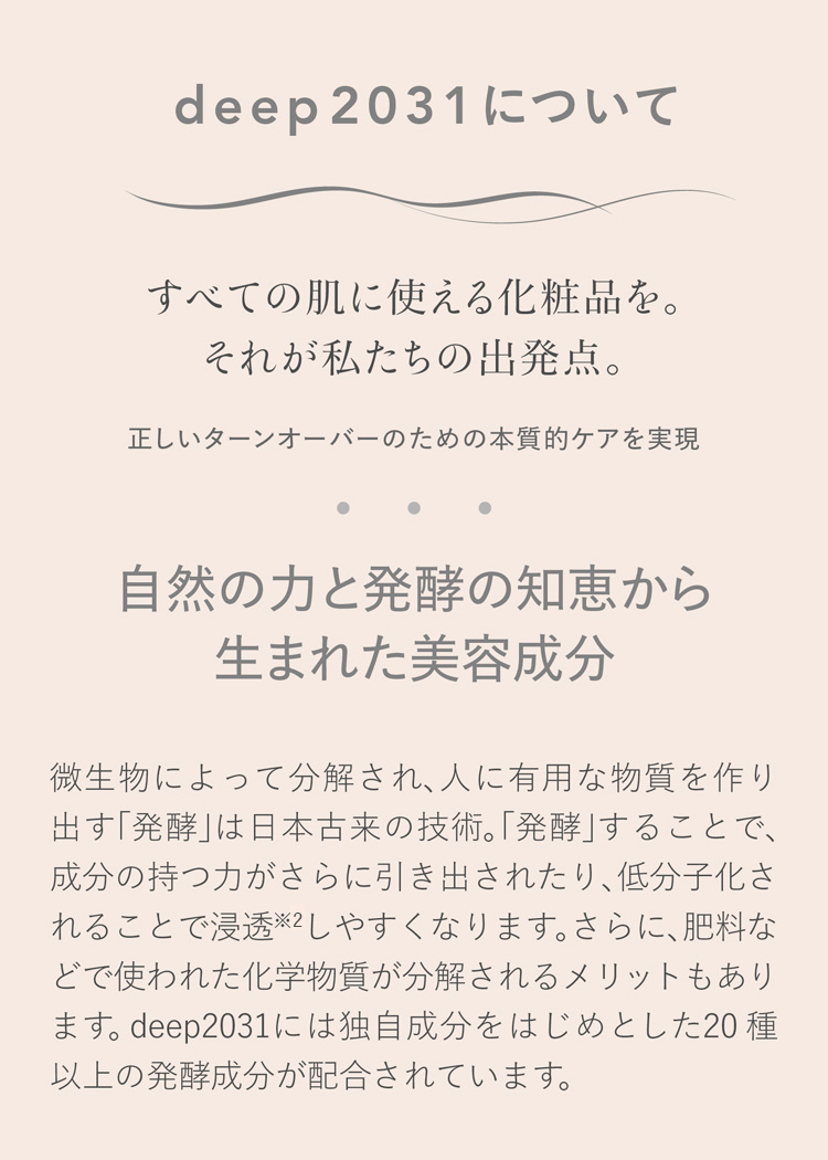 deep2031について