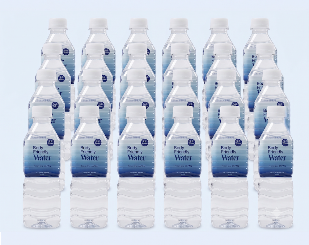 【単品：送料無料】 Body Friendly Water あなたのからだに近い水 500ml×24本/1箱