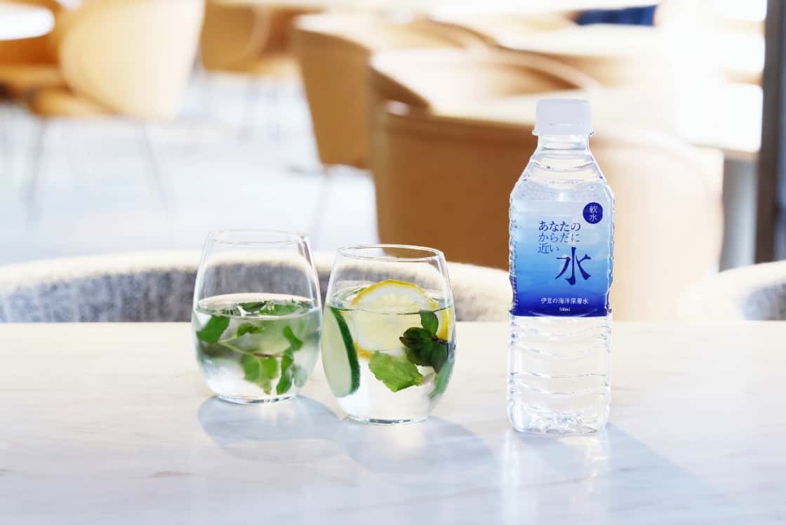 ひとの血液のミネラルバランスに近い水