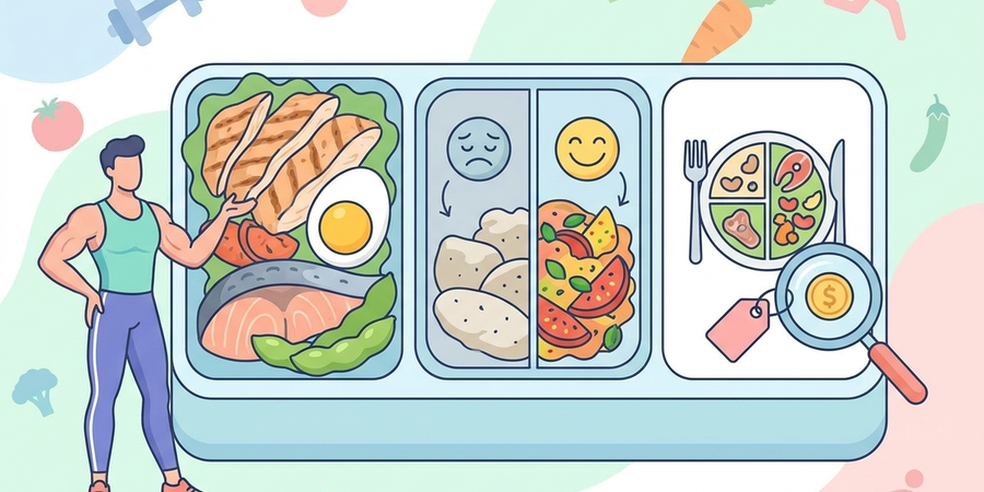 高タンパク弁当の選び方とおすすめレビュー - アイキャッチ画像
