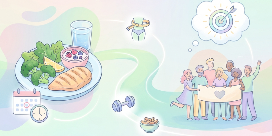 同窓会前に痩せる！効果的な食事メニューと方法 - アイキャッチ画像