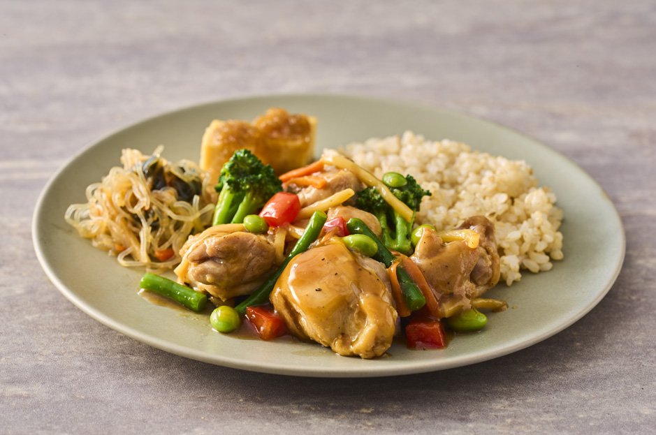 野菜たっぷり鶏もも肉の本格八宝菜