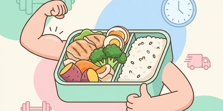 筋肉食堂デリの量と感想を徹底解説｜満足度アップの秘訣 - アイキャッチ画像