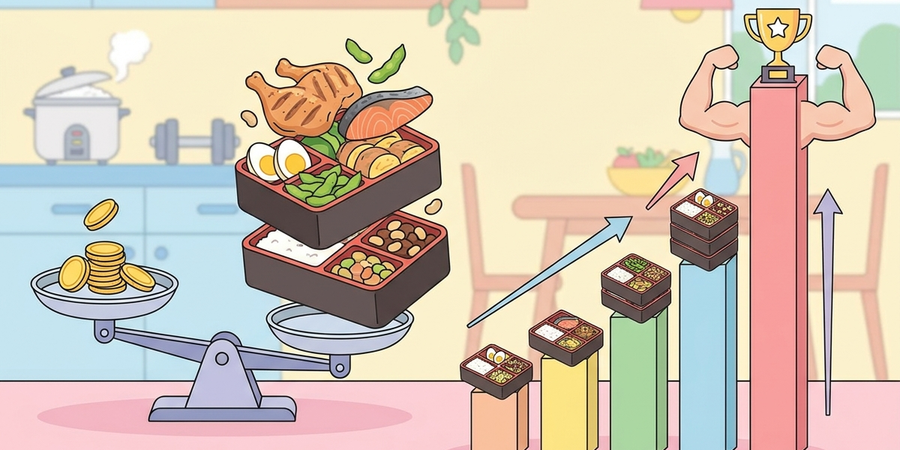 高タンパク弁当のコスパ比較ランキング！最適な選び方 - アイキャッチ画像