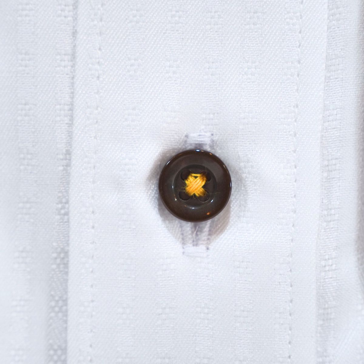 【長袖 M】衿肉球刺繍シャツ