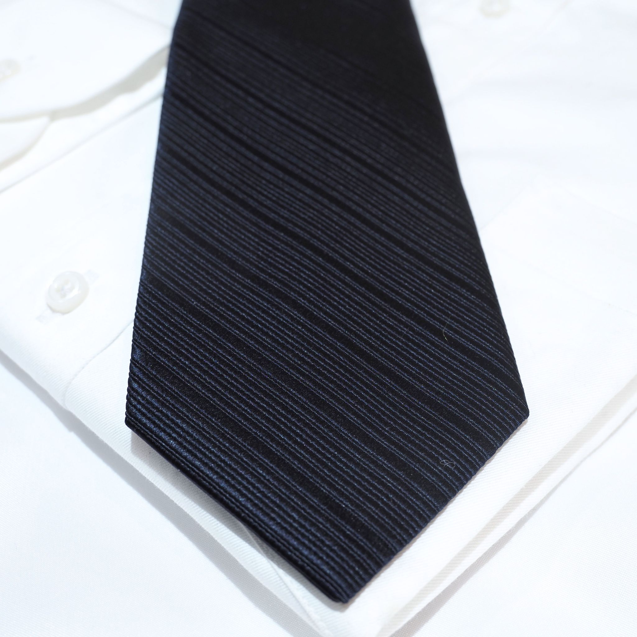 オリジナルソリッドタイ【濃紺】⑤