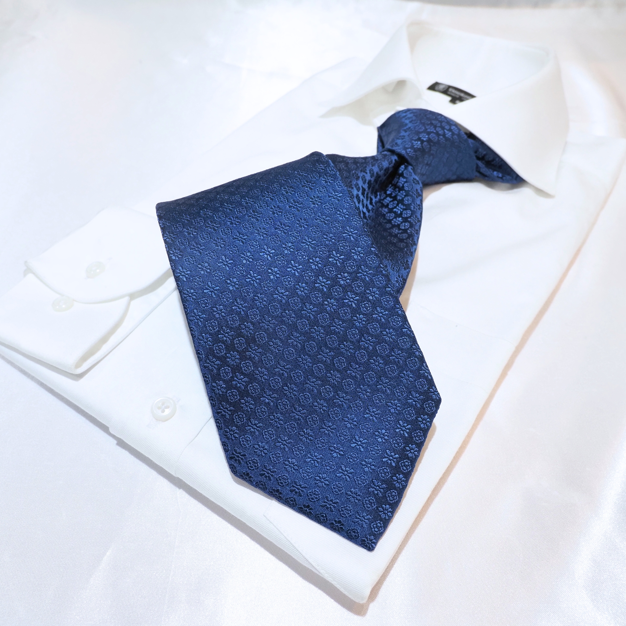 オリジナルソリッドタイ【花紺】